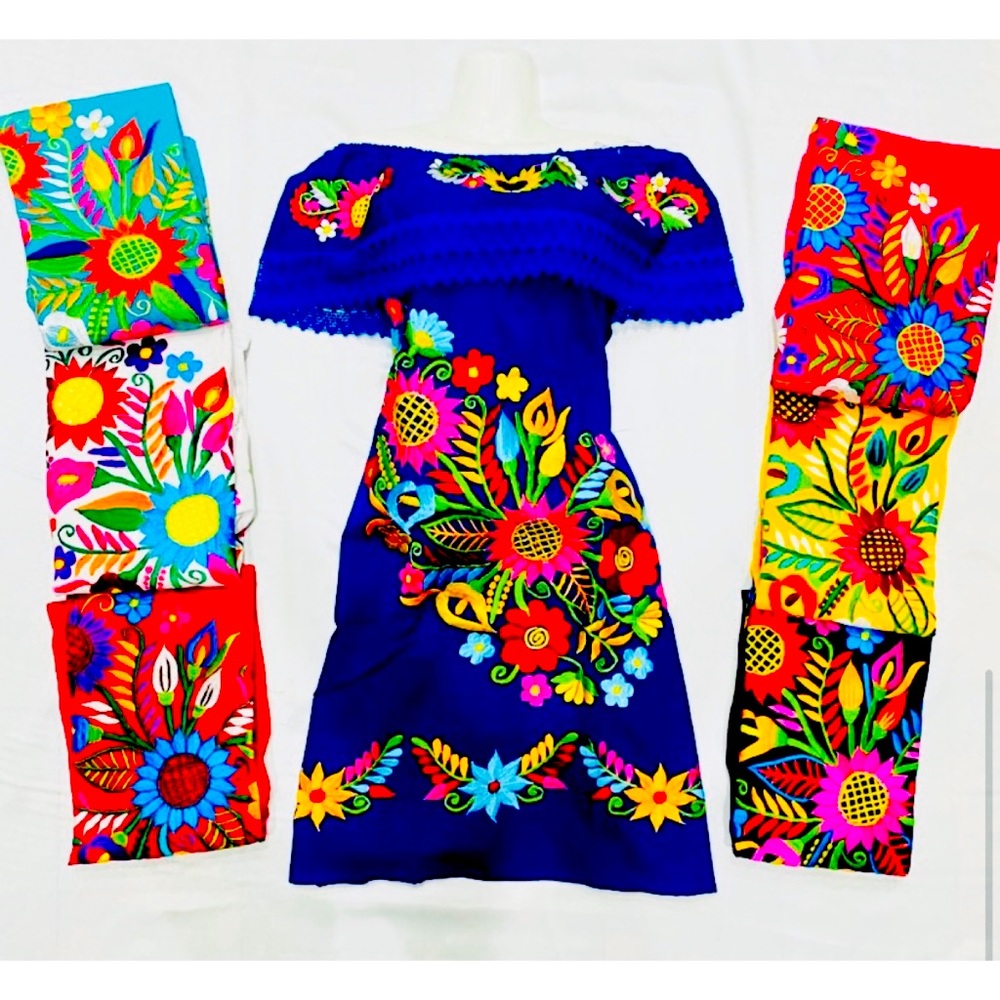 COPY - Gorgeous and colorful embroidered dressses